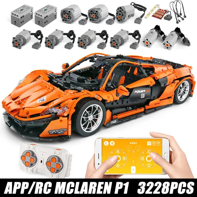 MOULD KING P1 Hyper Car RC Building Blocks - Exciting Race Experience