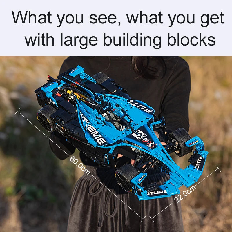 CADA 1667pcs Remote Control Sports Racing Car Building Blocks