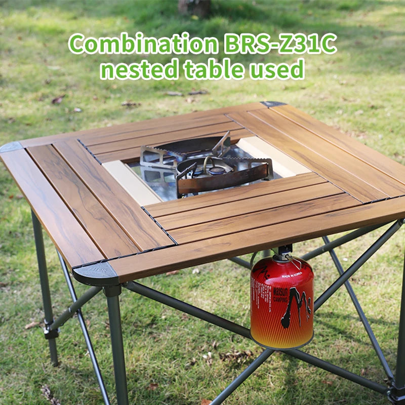 BRS-35A High-Power Portable Outdoor Stainless Steel Camping Stove