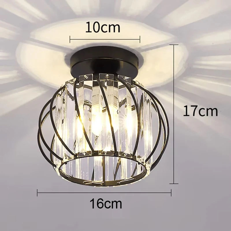 Luxury Crystal Chandelier - Modern LED Pendant Light for Dining Room