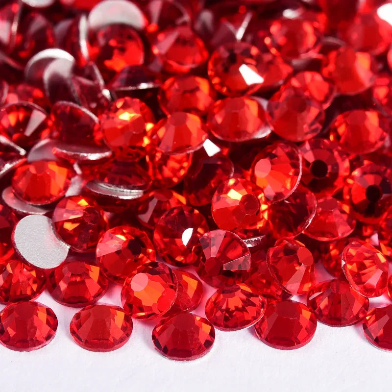 OLeeya Bulk Non-Hotfix Rhinestones for DIY Nail Art & Garments