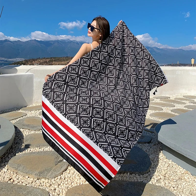 28 Stylish Travel Beach Shawls | 90x180cm Sunscreen Scarfs for Women