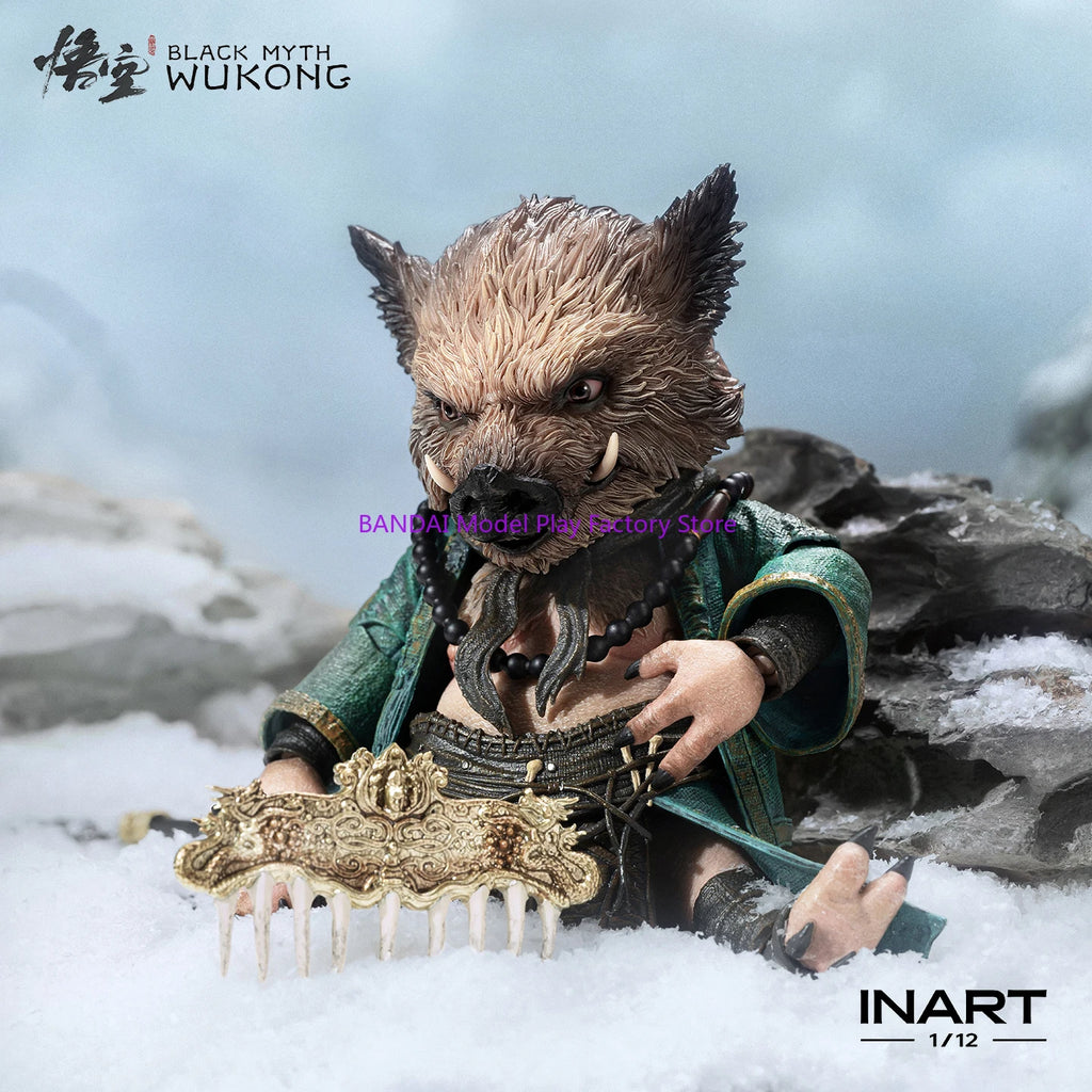 INART 1/12 Zhu Bajie Anime Figure – Collectible PVC Model Toy