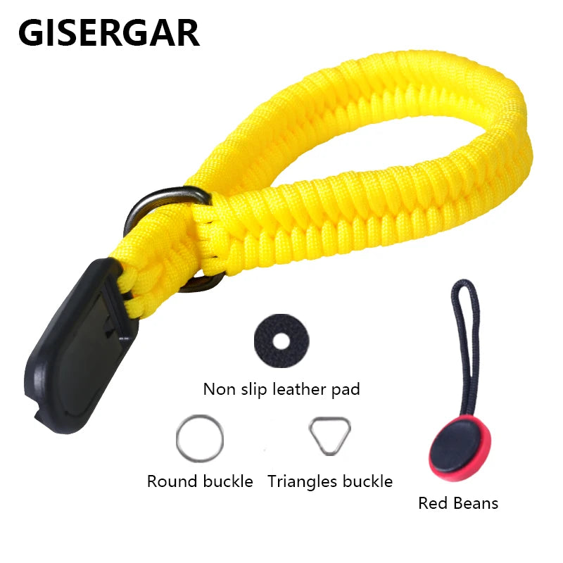 Adjustable Hand-Braided Camera Wrist Strap for Nikon, Canon, Sony