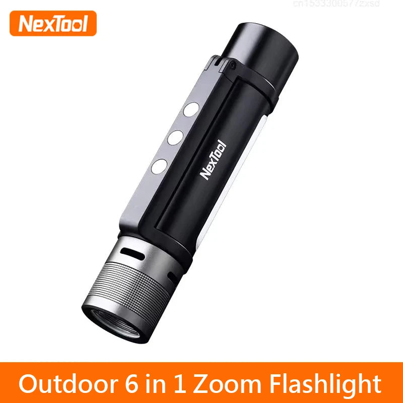 NexTool 6-in-1 Multifunctional LED Flashlight - 1000LM Waterproof Power Bank