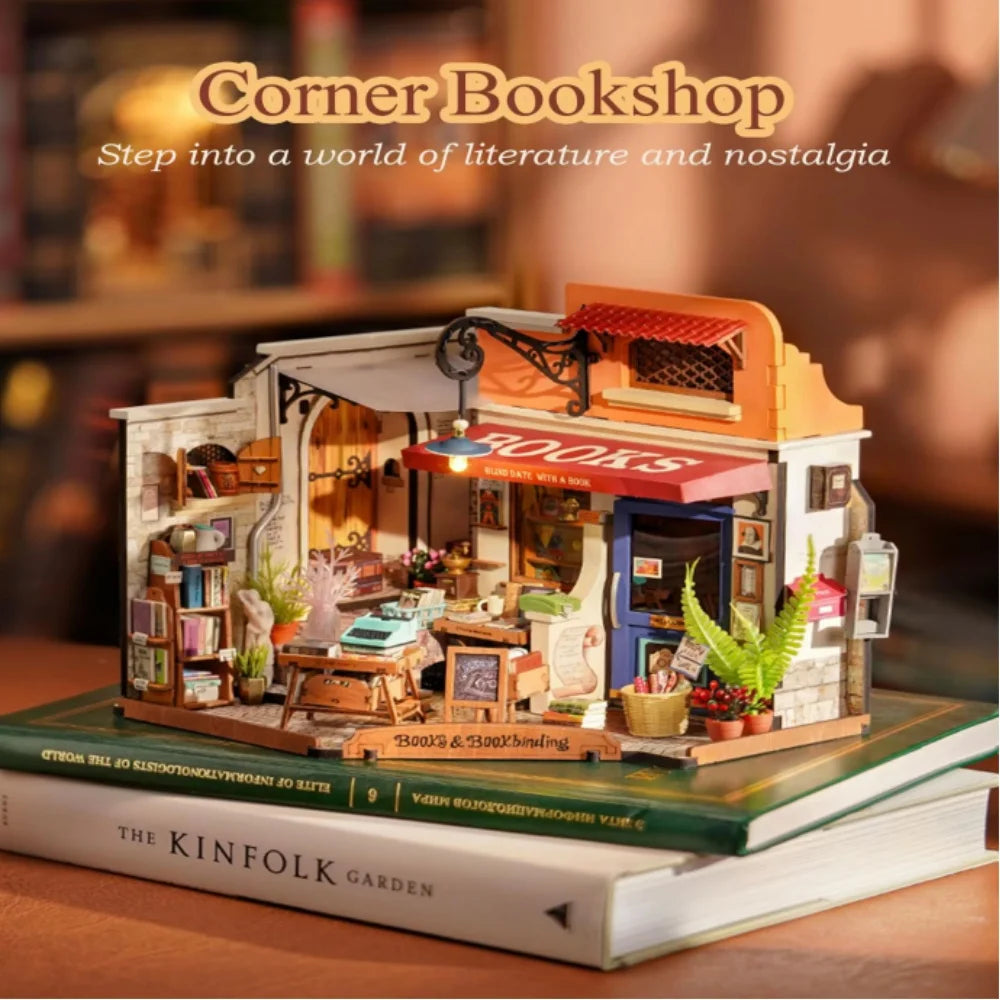 Becka's Baking House 3D Puzzle Kit - Creative Miniature Dollhouse