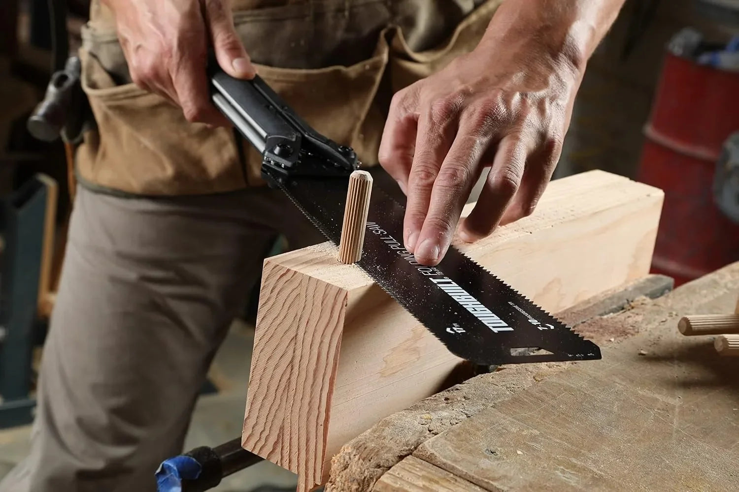 TOUGHBUILT Compact Folding Pull Saw - Precision Garden Tool