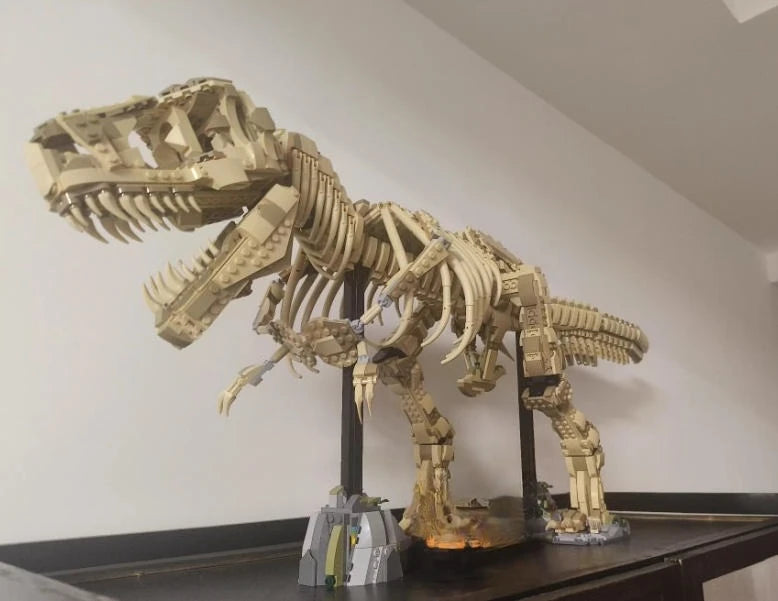 Creative Dinosaur World T-Rex Fossil Building Set for Kids