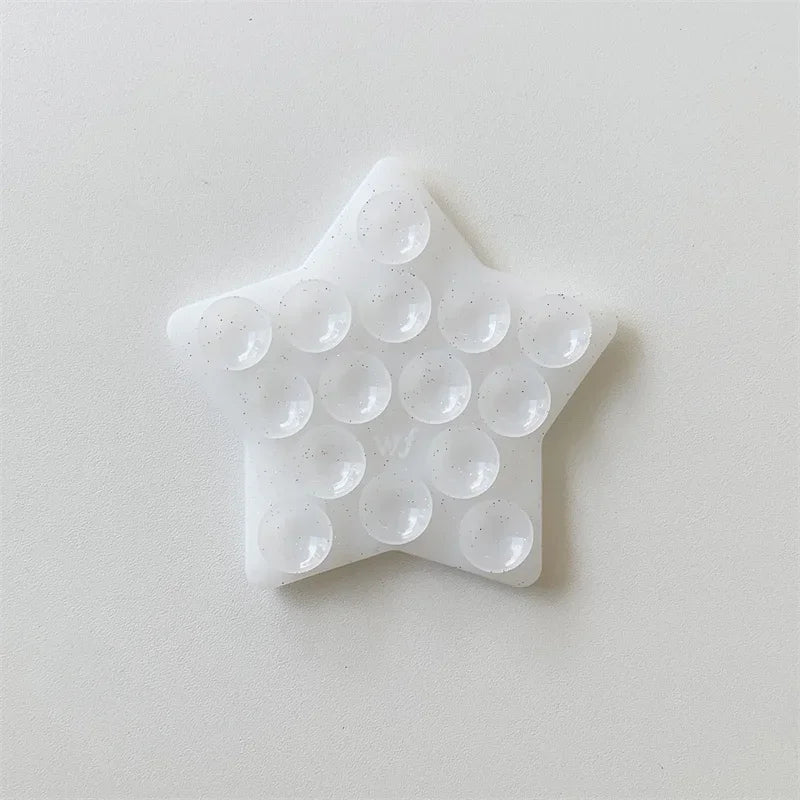 Star-Shaped Suction Cup Mobile Phone Holder - Strong & Versatile