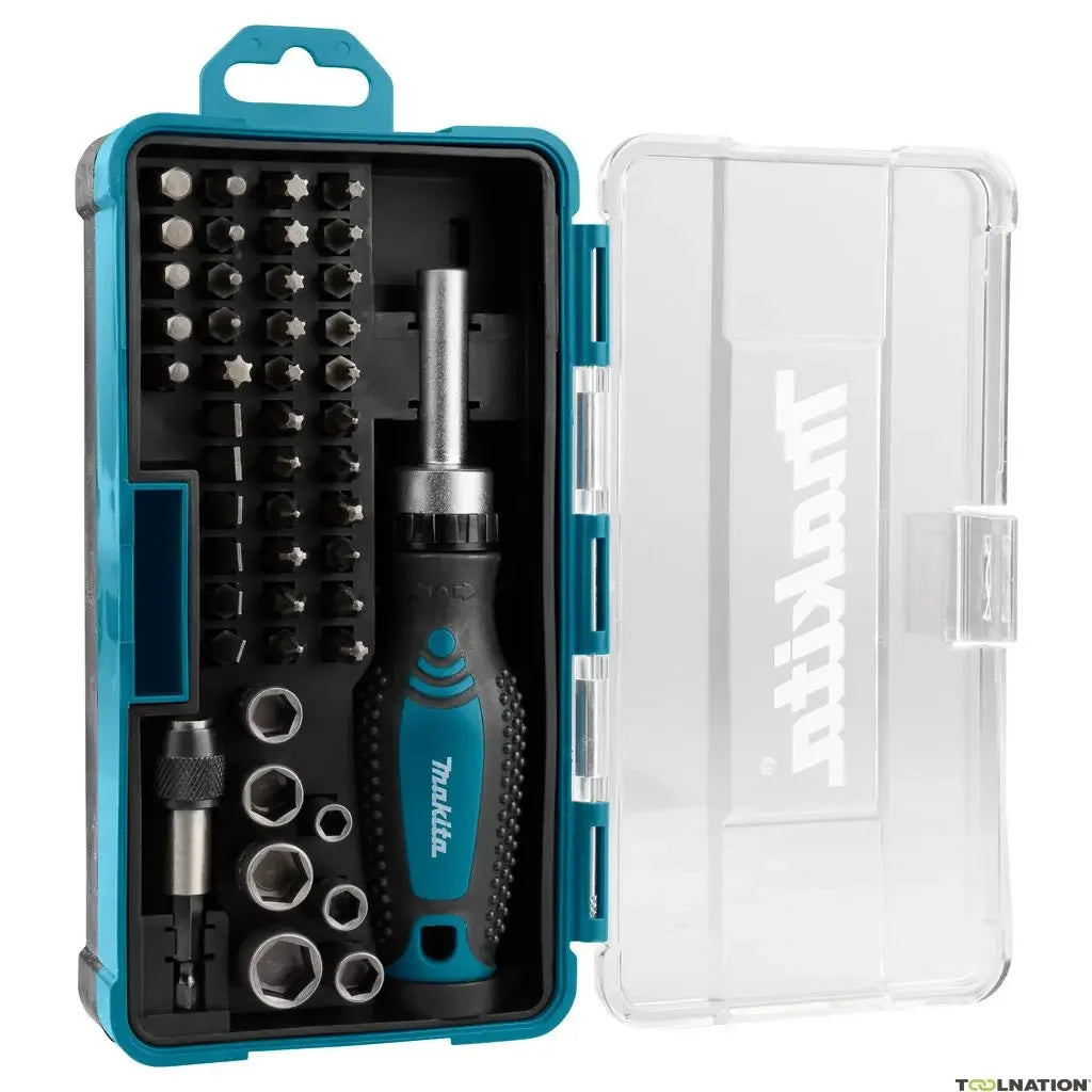 Makita 47-Piece Ratchet Socket & Screwdriver Bit Set - Ultimate Tool Accessory
