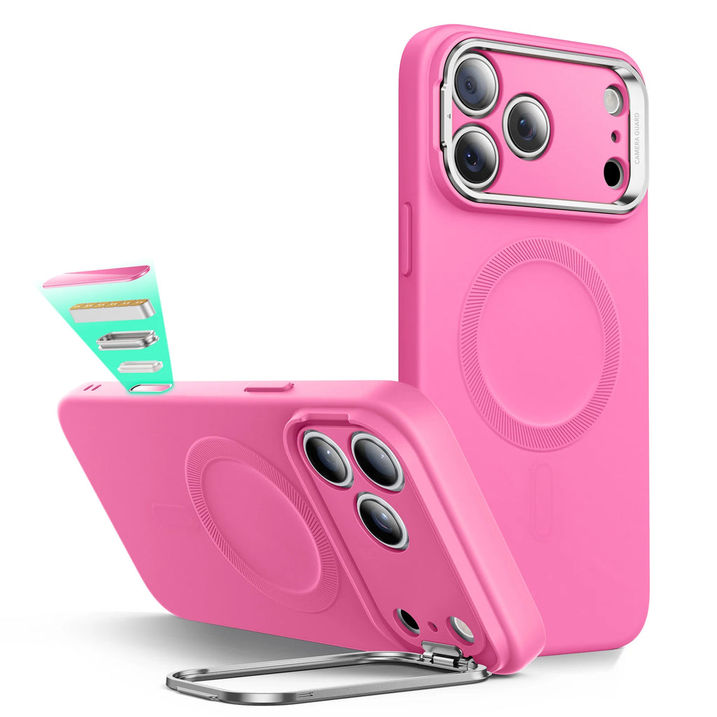 ESR Silicone Case with Adjustable Stand for iPhone 17 Pro Max