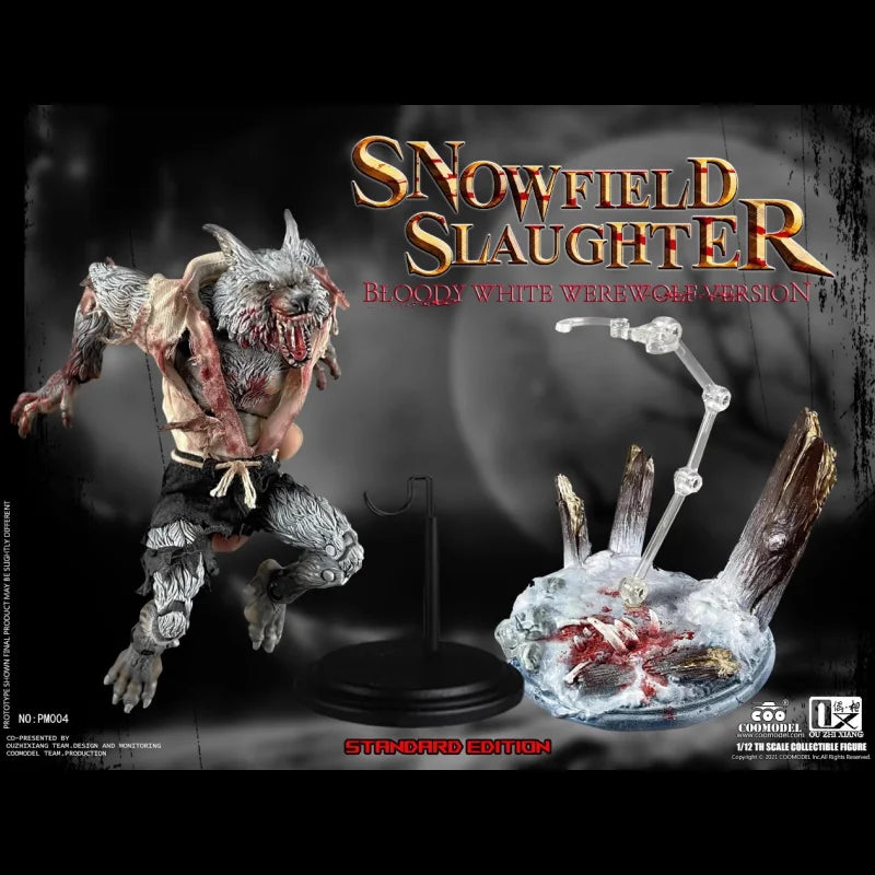 COOMODEL 1/12 Palmtop Monster Howl Werewolves Action Figures