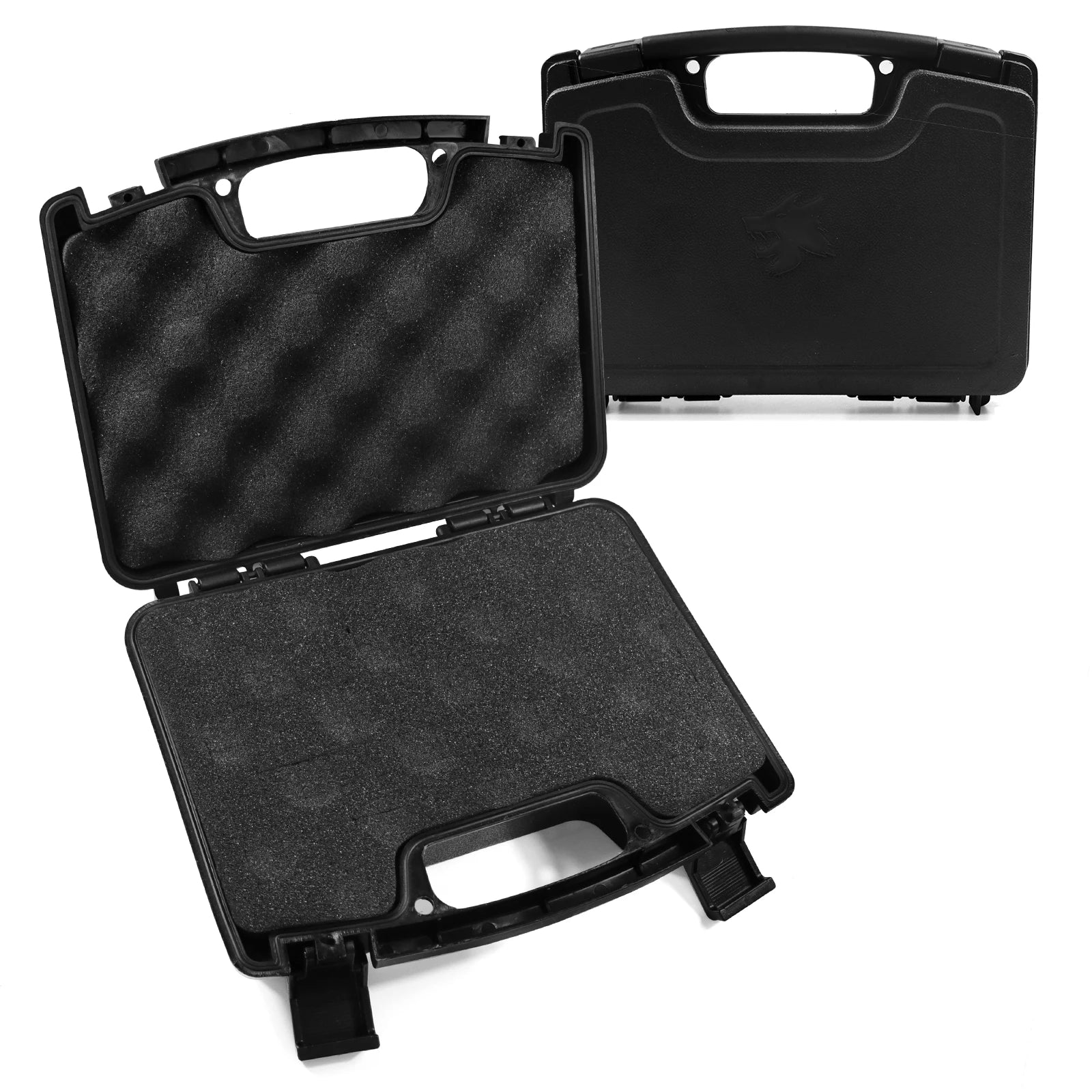 Lockable Waterproof Handgun Case with Foam for Safe Storage