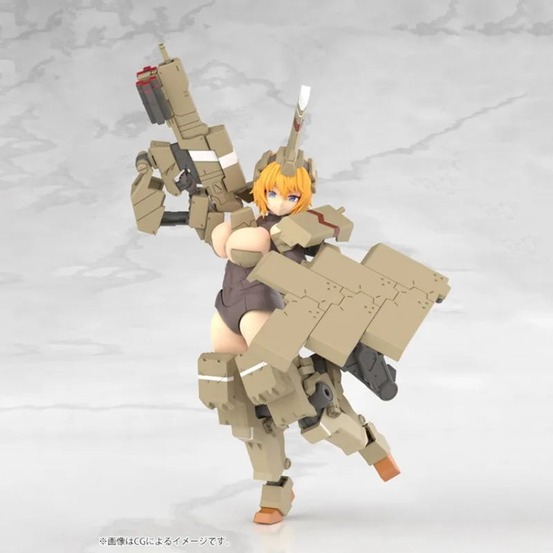 Kotobukiya Kagutsuchi Kou Action Figure - Anime Girl Doll Model Kit