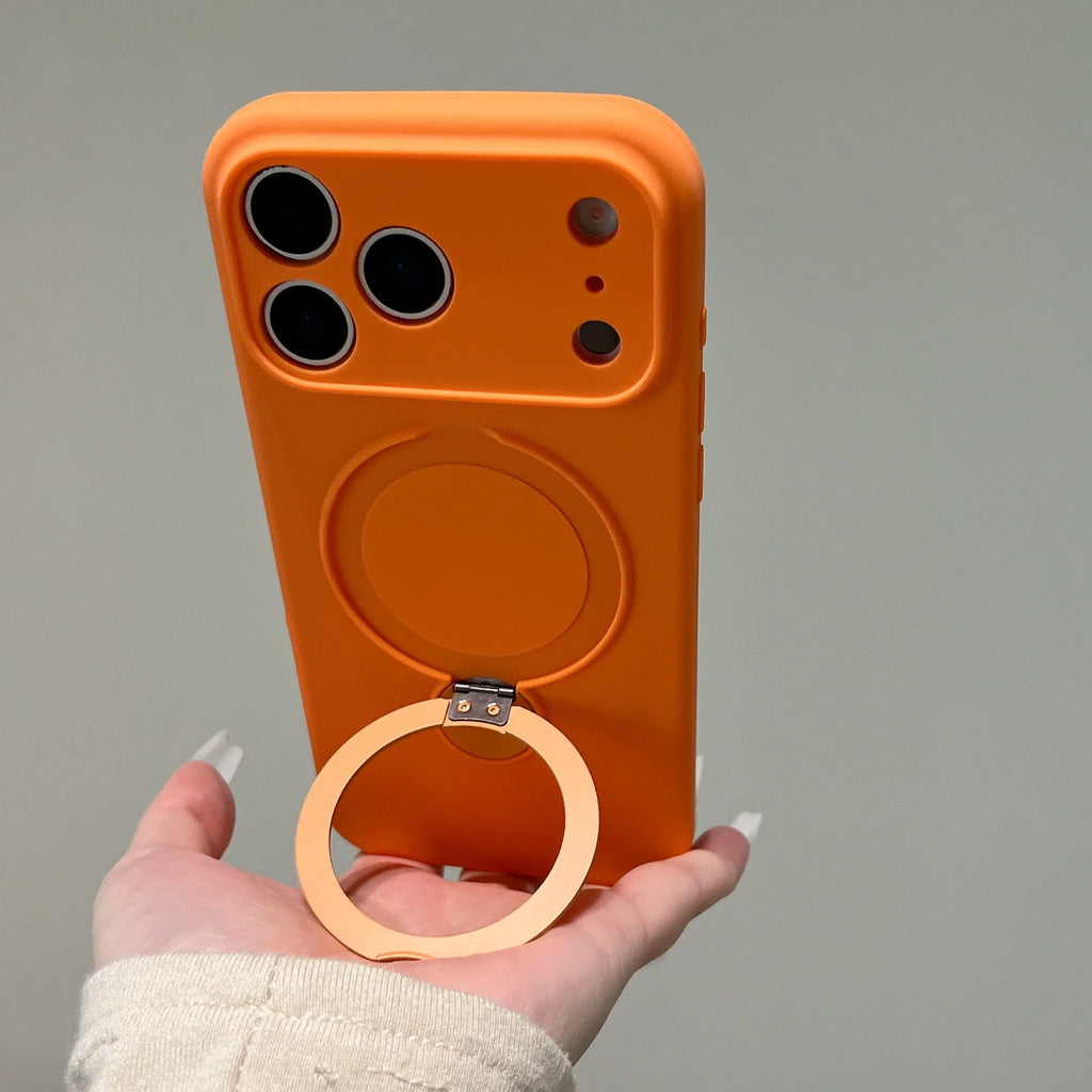 360° Magnetic Ring Holder Case for iPhone 17 Pro Max & Air 15