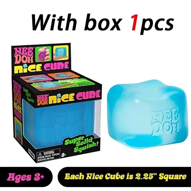Schylling Needoh Nice Cube - Sensory Stress Relief Toy for All Ages