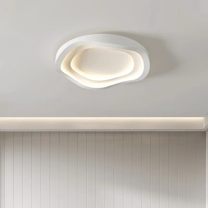 Nordic Cream Modern Ceiling Light Chandelier - Eye Protection LED Lamp