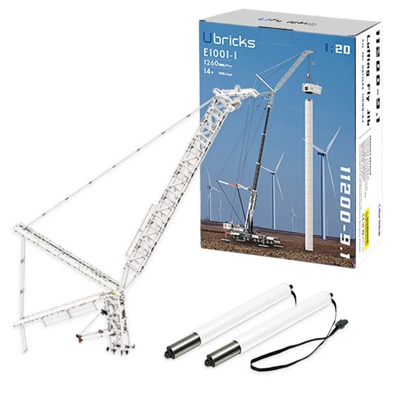 10400Pcs Motorized Mobile Crane Building Blocks - Educational Toy Set