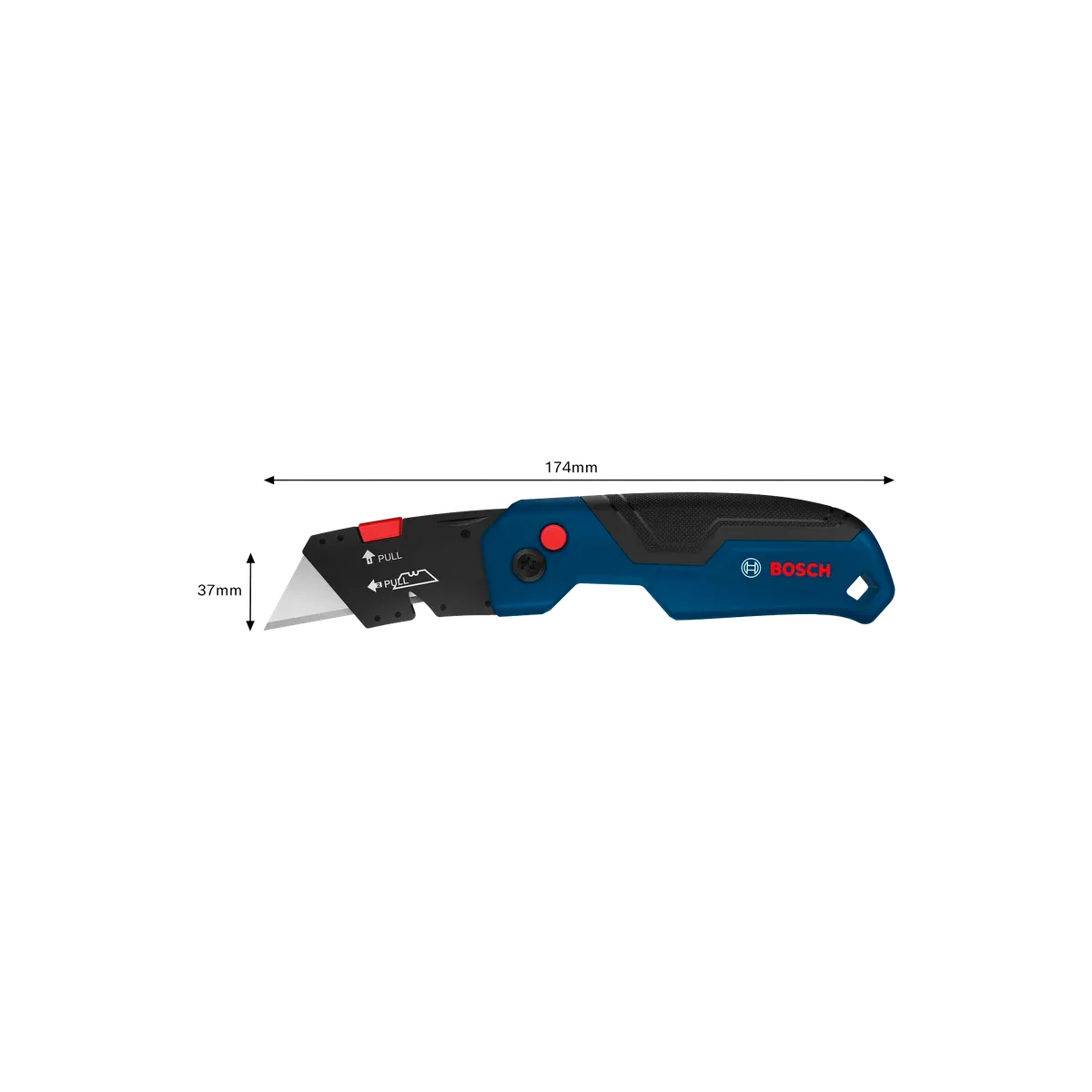 Bosch Folding Knife with Replaceable Blades - Durable Cutting Tool