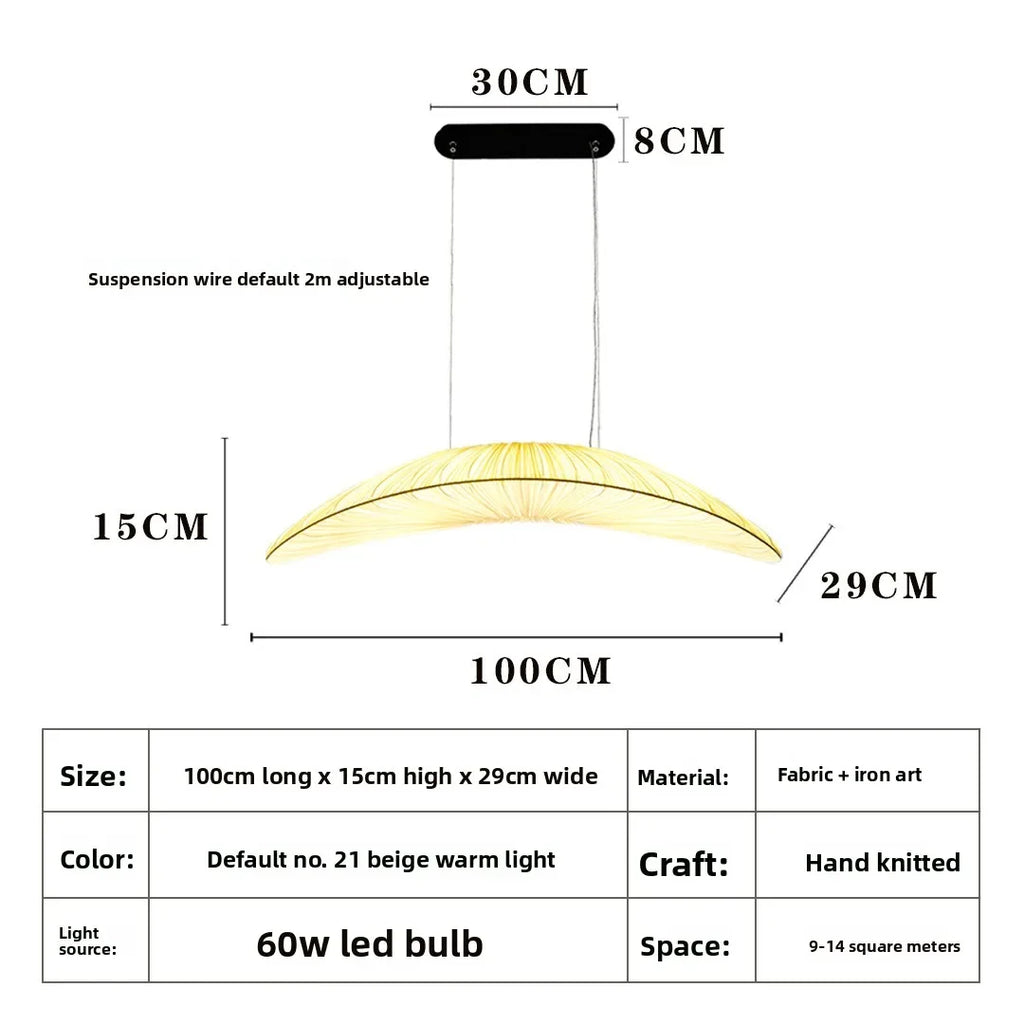 Nordic Minimalist LED Pendant Light | Retro Home Decor Fixture