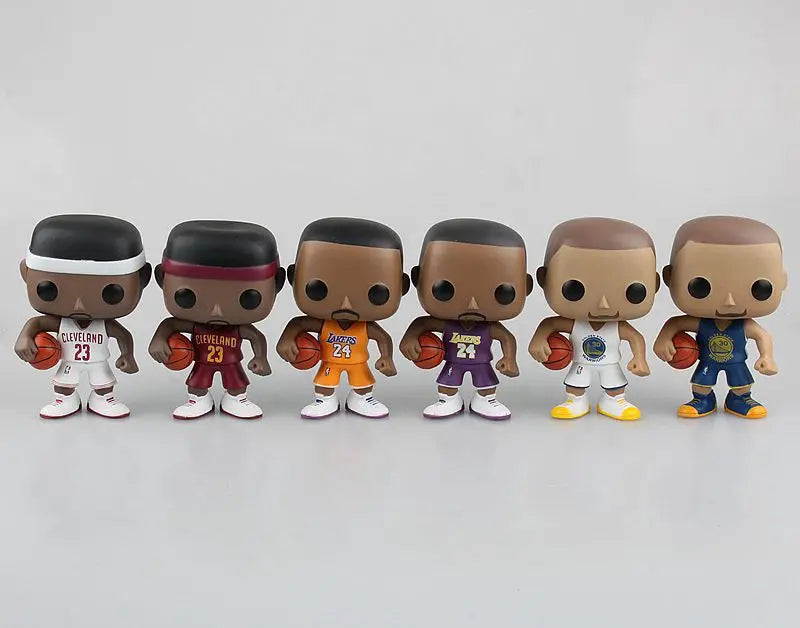 Kobe James Curry 10cm Vinyl Action Figure - Perfect for Collectors!