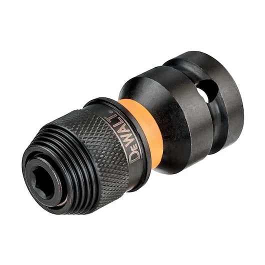 DEWALT 1/4" Hex to 1/2" Square Impact Wrench Adapter - Essential Tool Accessory