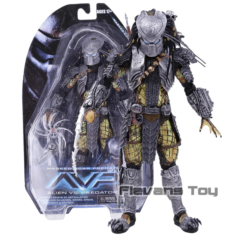NECA Predator Scar Celtic Stalker Action Figure - Collector's Edition