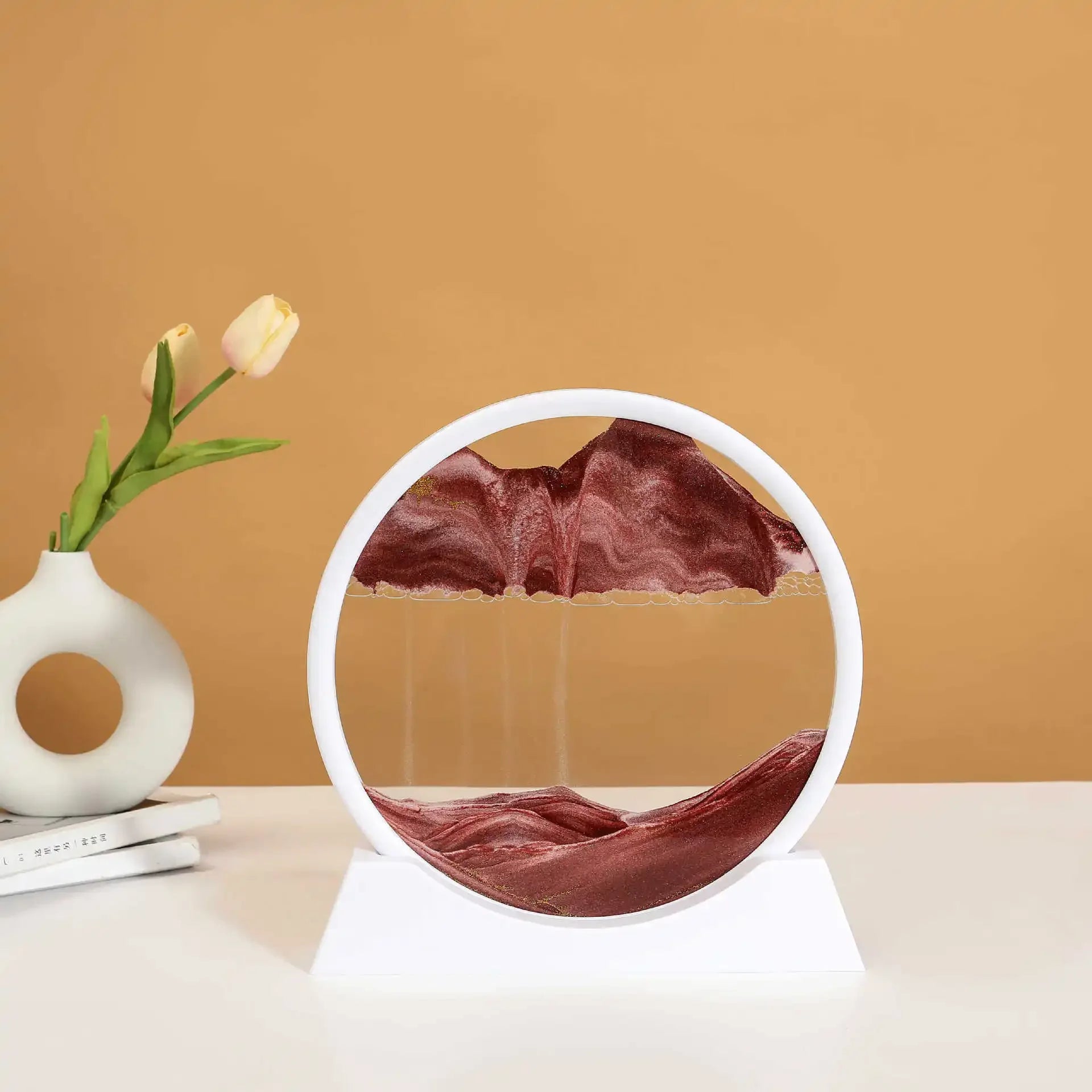 3D Moving Sand Art - Quicksand Liquid Hourglass Home Decor