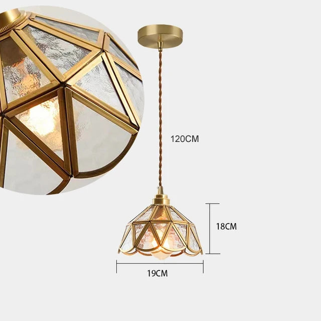 Nordic Retro Green Pendant Light for Stylish Home Decor