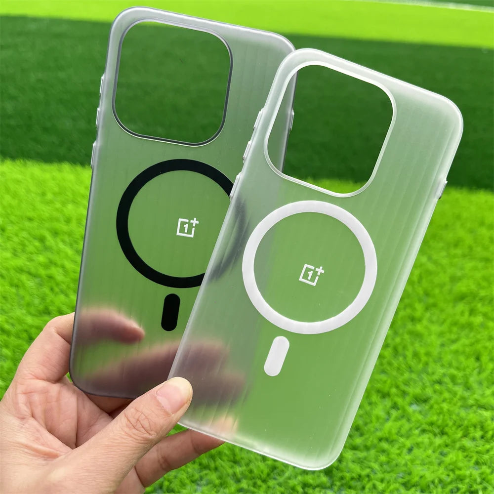 OnePlus Luxury Slim Matte Clear Case for 13, 15, and ACE Series