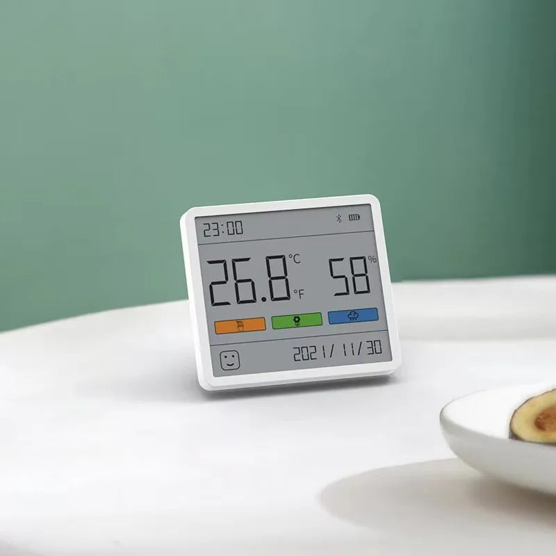 DUKA Atuman Digital Temperature & Humidity Meter with Clock