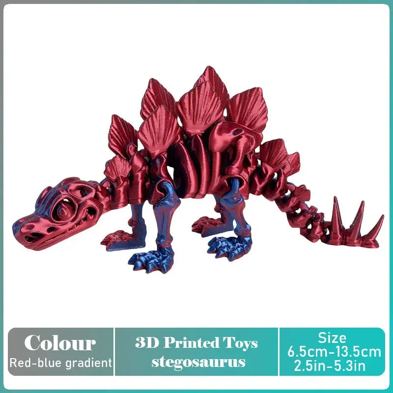 3D Printed Tyrannosaurus Rex Model | Movable Realistic Desktop Decoration
