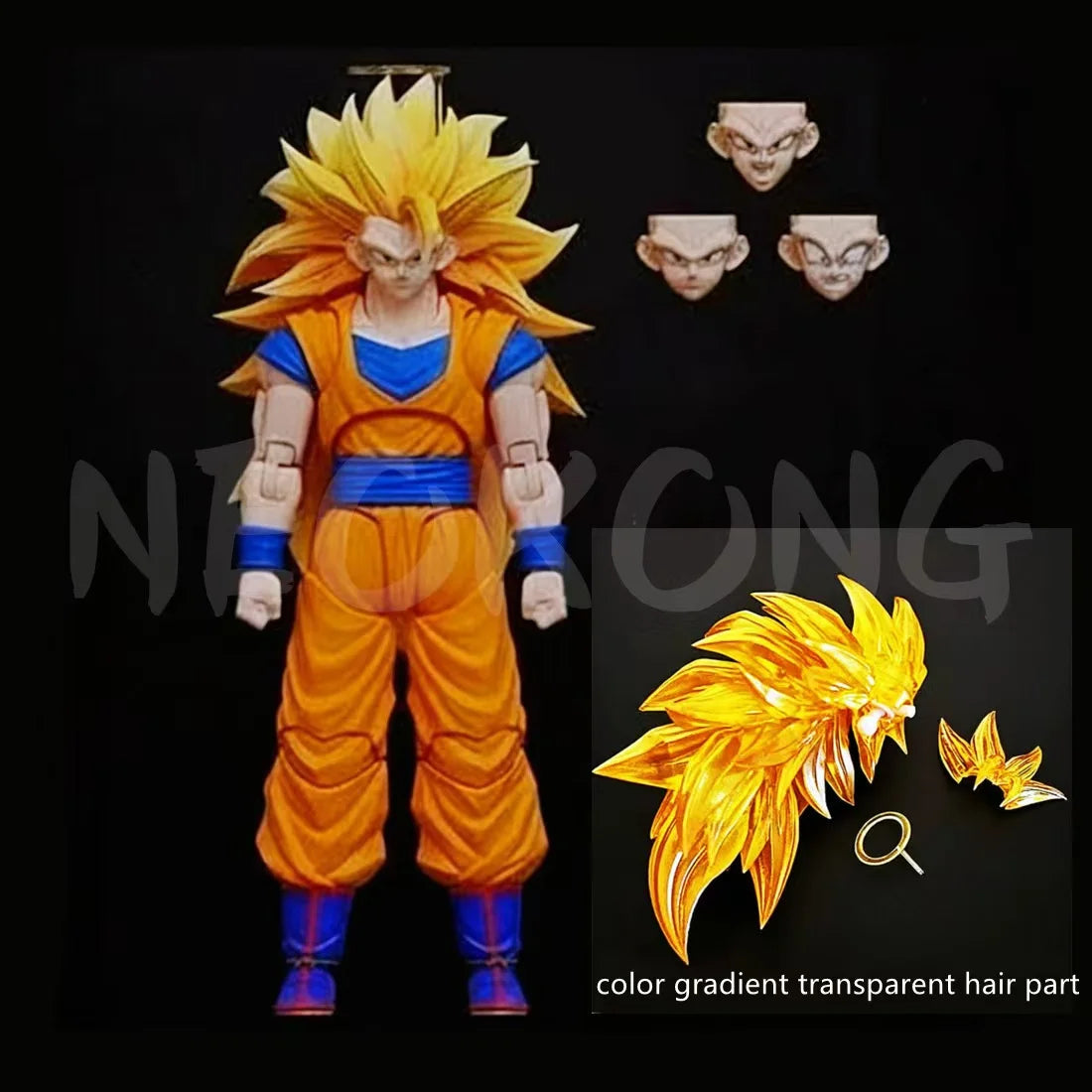Dragon Ball Z Vegito Action Figure - Super Saiyan 3 Collectible
