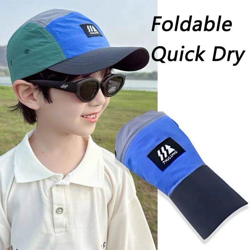 Lightweight Kids Outdoor Baseball Cap - Sun Protection & Breathable