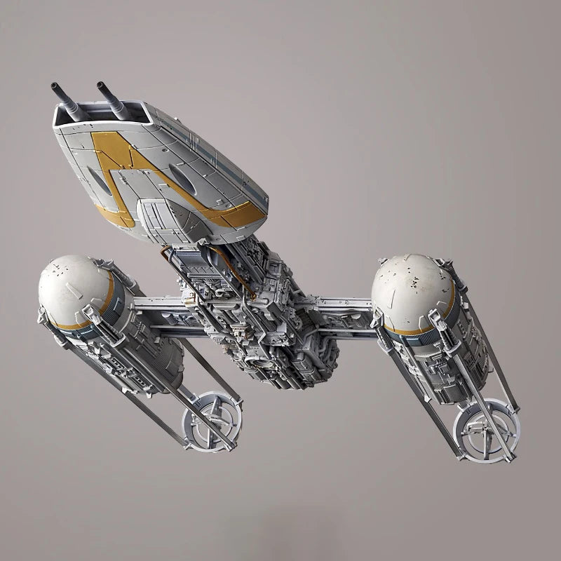 Bandai Y-Wing Starfighter 1/72 Scale Model - Star Wars Action Figure