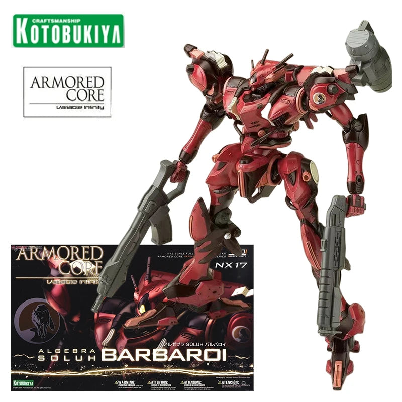 Kotobukiya ARMORED CORE VI072X SOLUH BARBAROI Model Kit - Collectible Action Figure