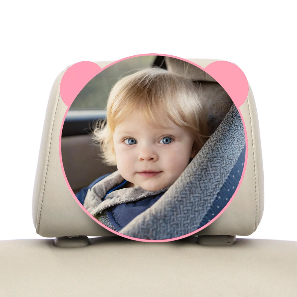 Shatterproof Baby Car Mirror for Safe Rear-Facing Infant Viewing