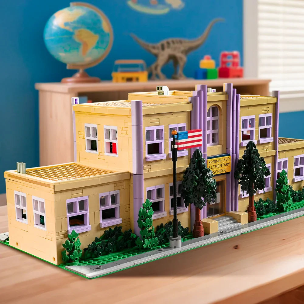 MOC Springfield School Building Blocks - Creative Fun & Learning