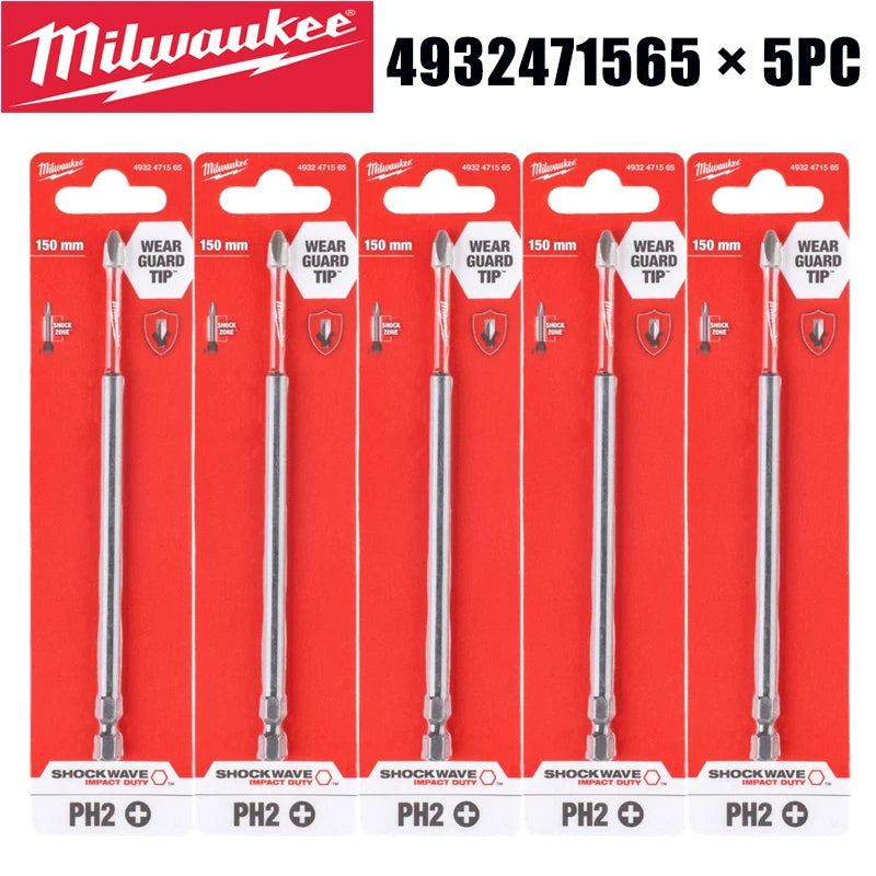 Milwaukee SHOCKWAVE PH2 150mm Impact Screwdriver Bit - Durable & Reliable