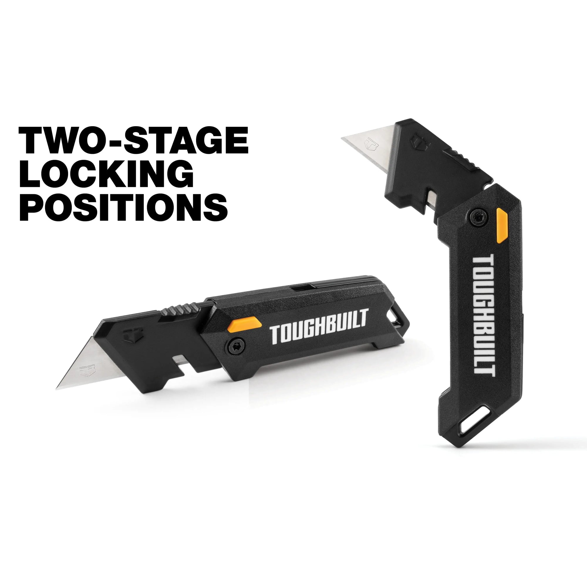 ToughBuilt Folding Utility Knife – Compact & Versatile Cutting Tool