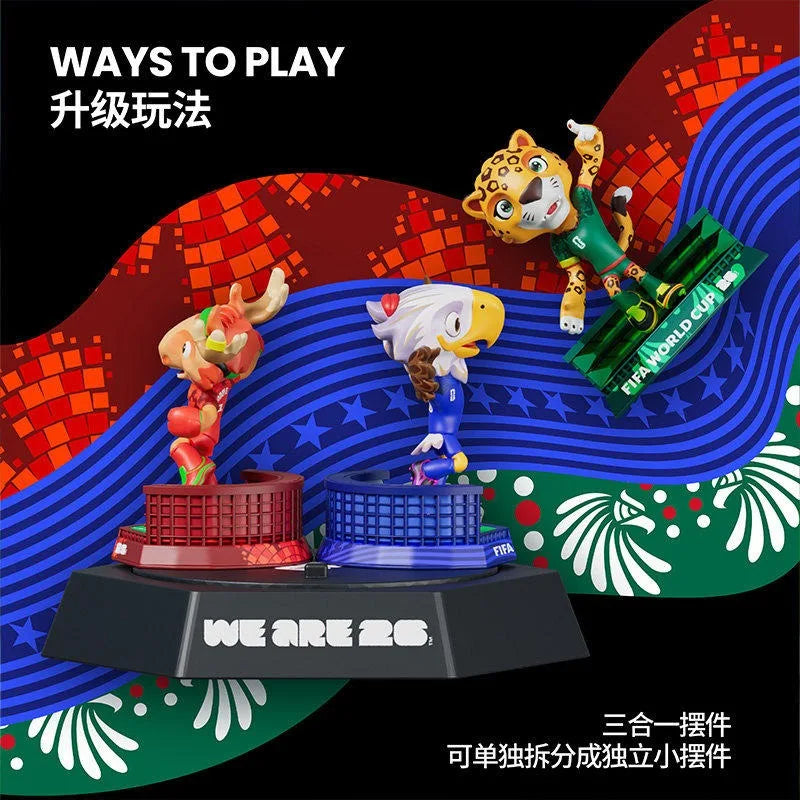 FIFA World Cup 2026 Mascot PVC Figure - Collectible Fan Ornament