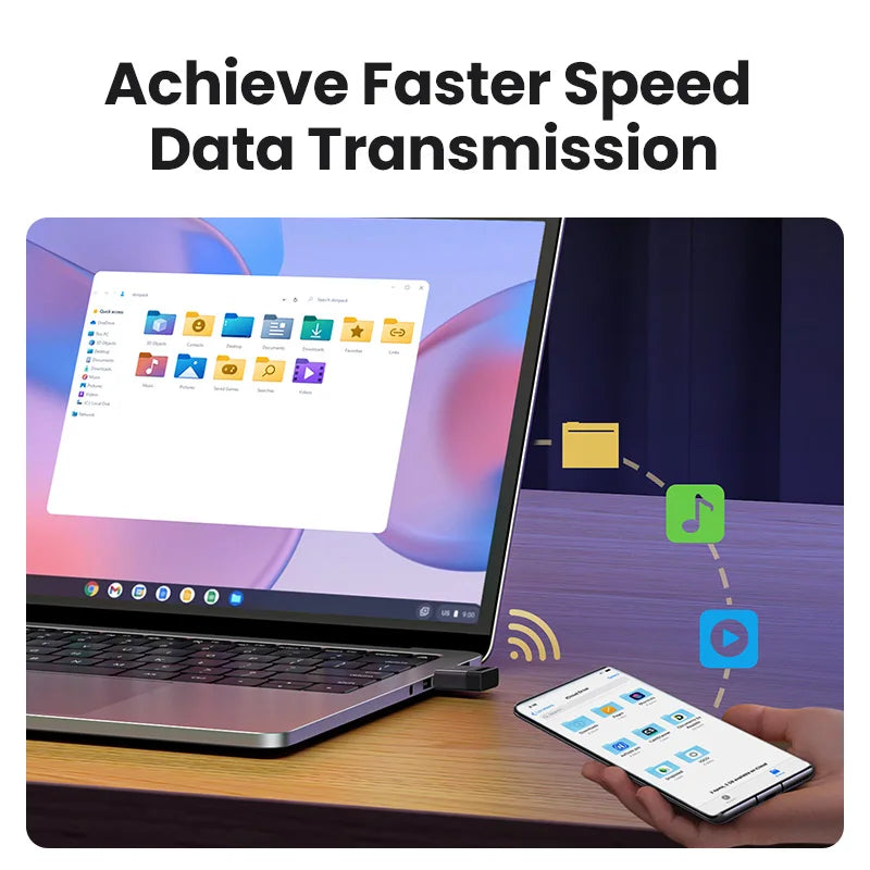 UGREEN Bluetooth 5.4 Adapter - Seamless Receiver & Transmitter