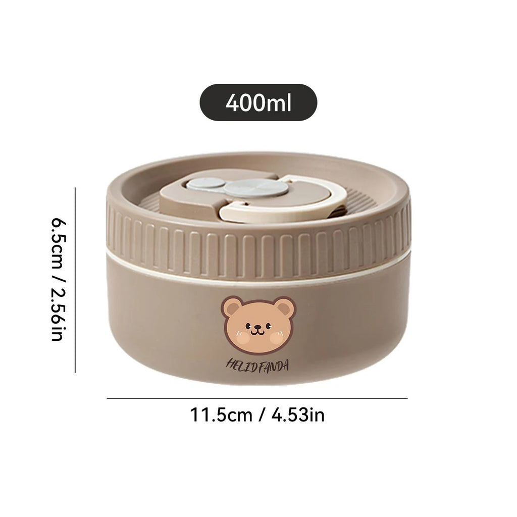 Insulated 304 Stainless Steel Bento Lunch Box - Large Capacity