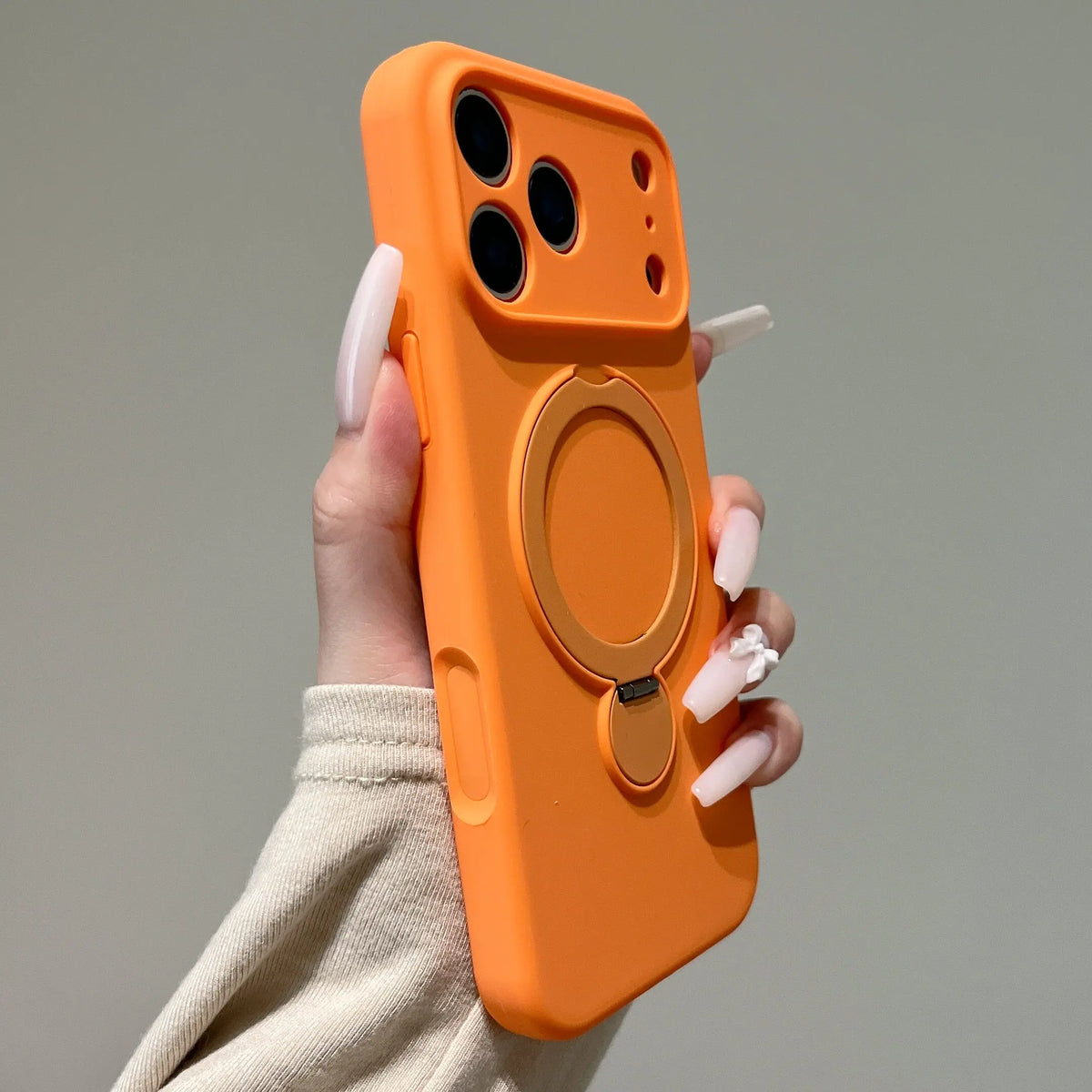 360° Magnetic Ring Holder Case for iPhone 17 Pro Max & Air 15