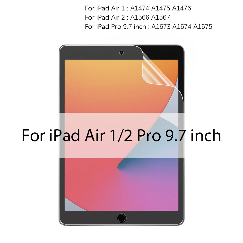 Matte Screen Protector for iPad Air & Pro - Scratch-Resistant & Anti-Glare