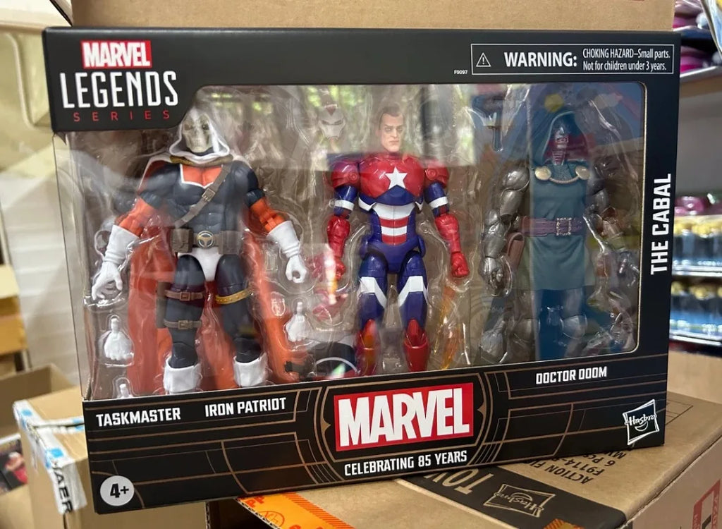 Marvel Legends Iron Patriot & Dr. Doom 6" Figures - Collectible Set