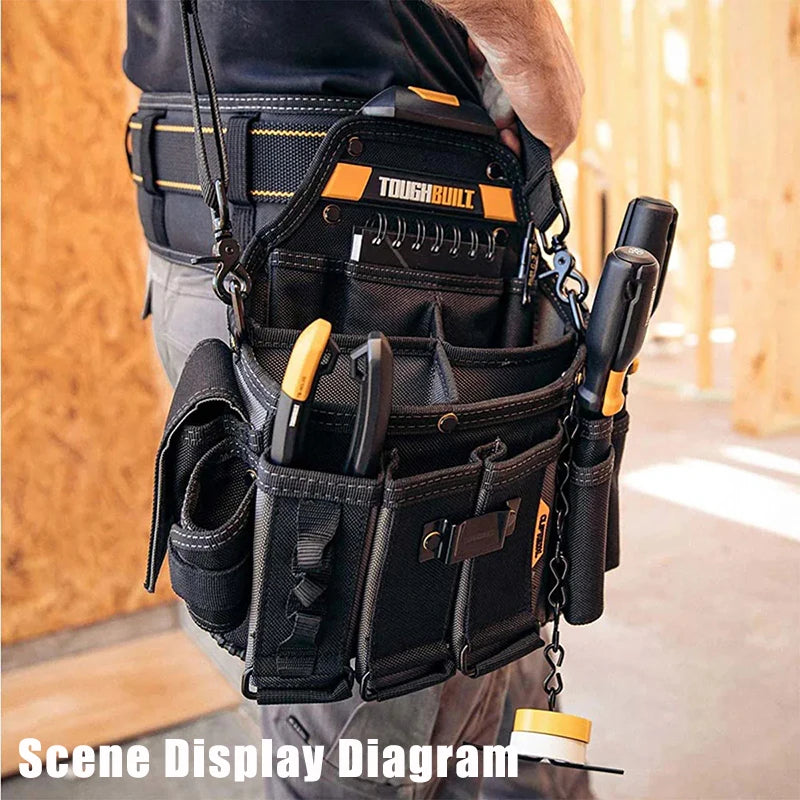 TOUGHBUILT Electrician Tool Storage Bag - Versatile & Durable