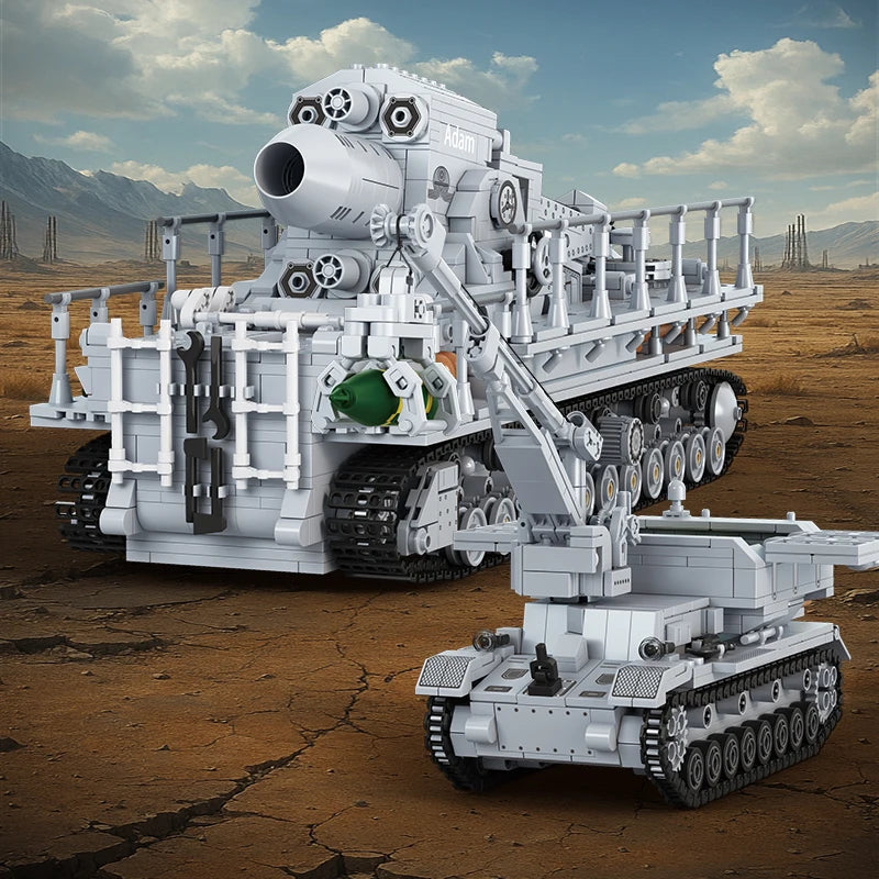 2875Pcs Military Tank Building Blocks for Creative Play - MOULD KING
