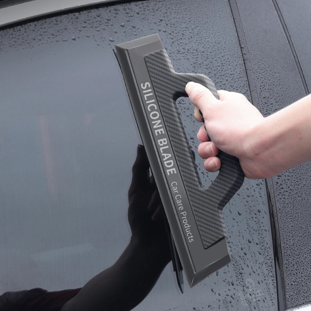 VODOOL Car Window Squeegee - Non-Scratch Silicone Water Scraper