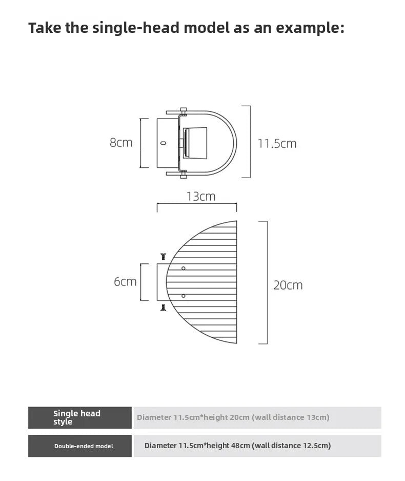 Luxury LED Wall Lamp - Italian Minimalist Style for Modern Spaces